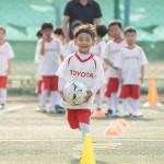 [사진자료 2]토요타 자동차, 축구영웅과 함께하는 어린이 축구 클리닉 성료