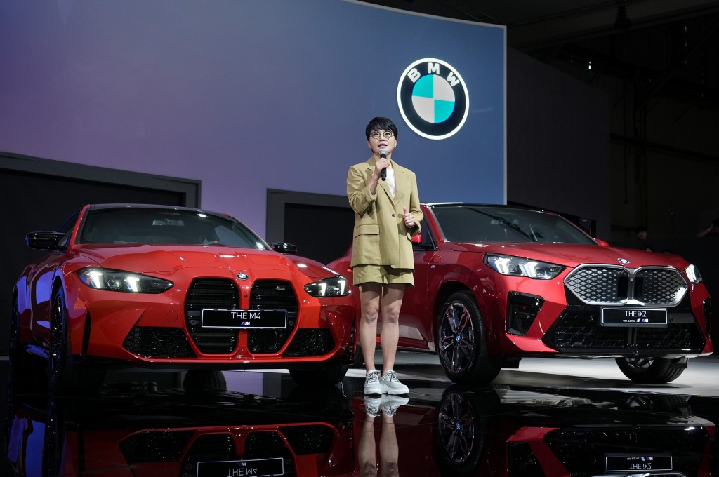사진2-주양예 BMW 코리아 브랜드 총괄 본부장이 BMW 최신 모델을 소개하고 있다.