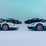 [첨부 이미지 1] Maserati MC12 GT1 Vitaphone, MC12 Stradale, MC20 Icona, MC20 Leggenda (뒷줄 왼쪽부터 반시계 방향)